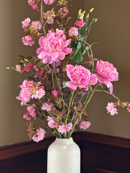 Seasonal Cherry Blossom Arrangement