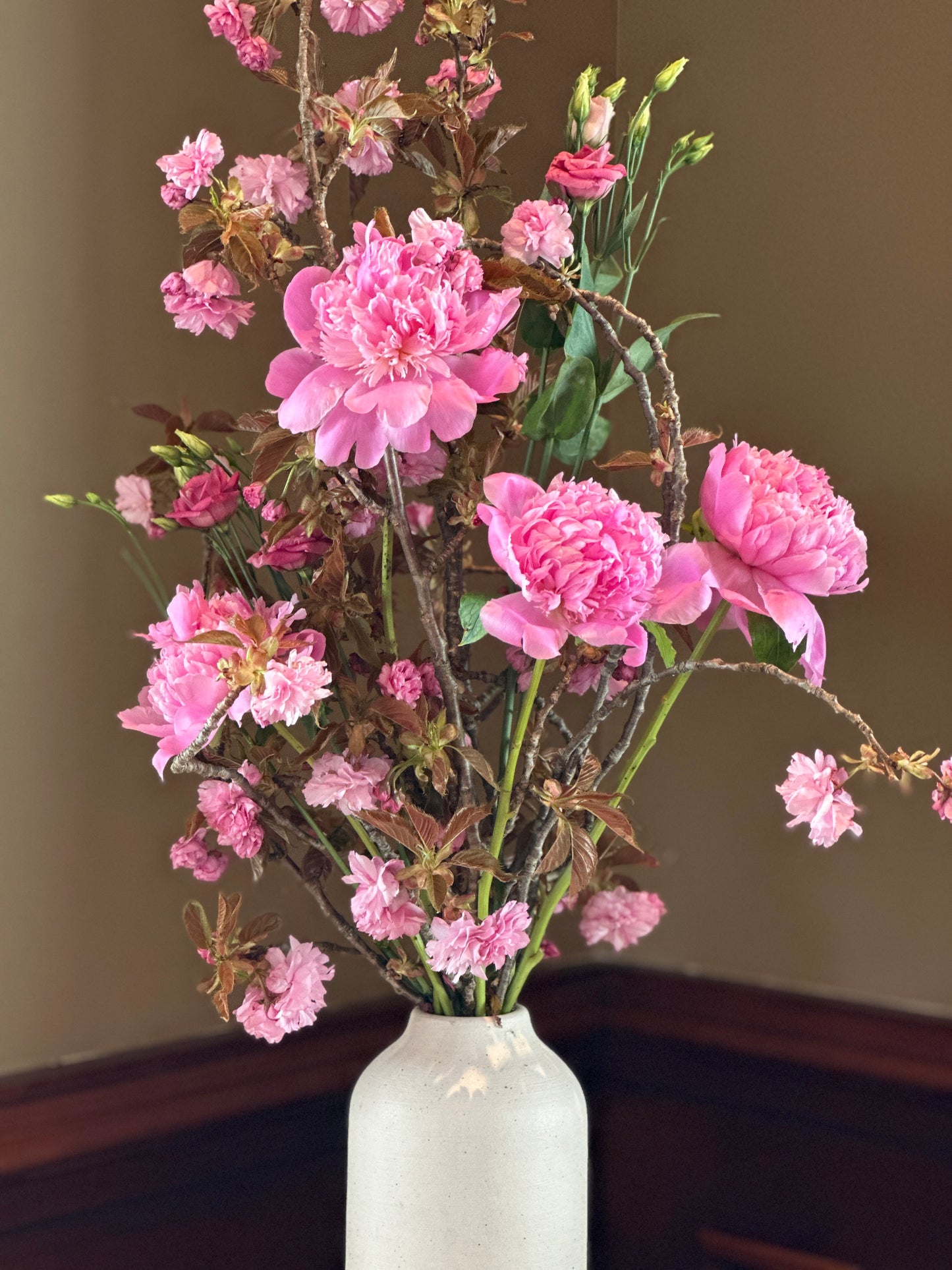 Seasonal Cherry Blossom Arrangement