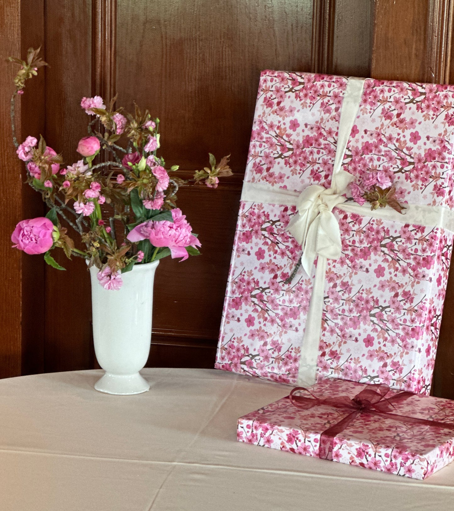 Seasonal Cherry Blossom Arrangement