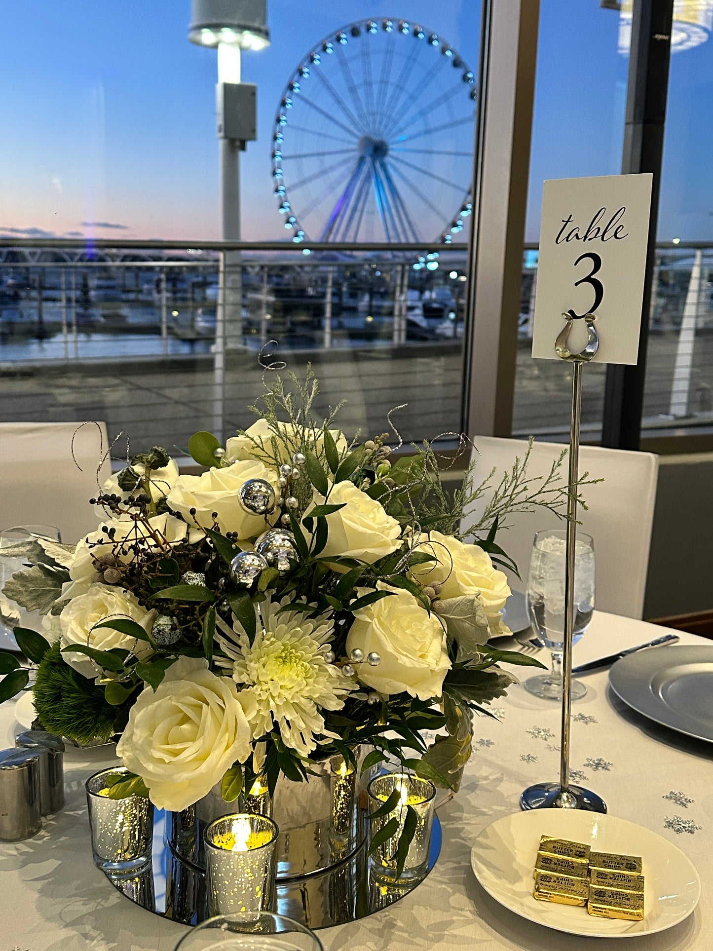 Round Top Centerpiece