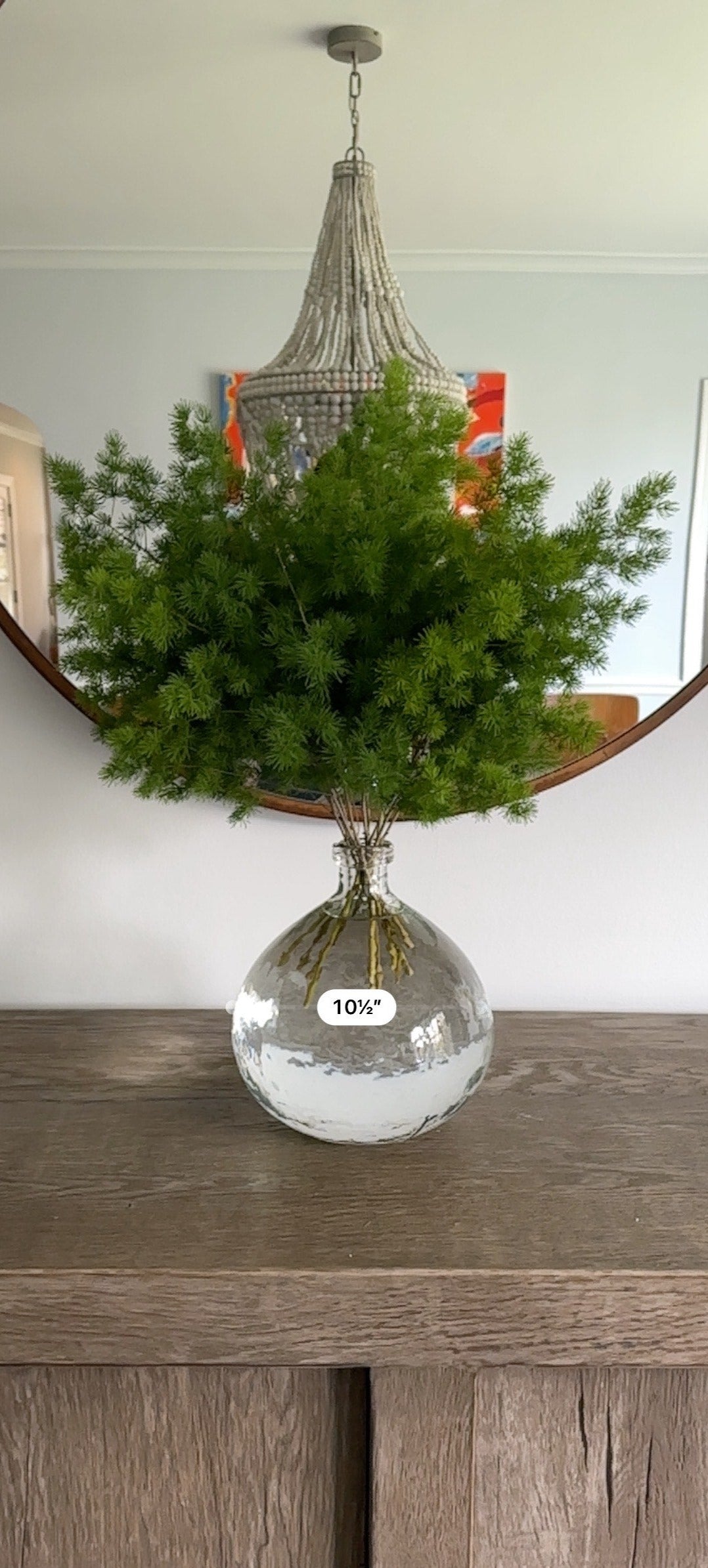 Mink Fern In Vase Gift