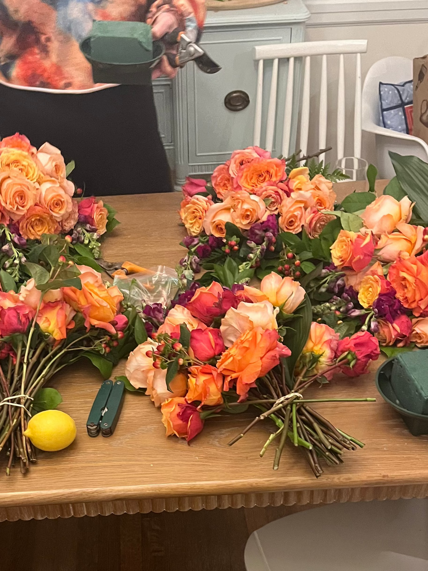 1 Hour Group Flower Arranging Workshop