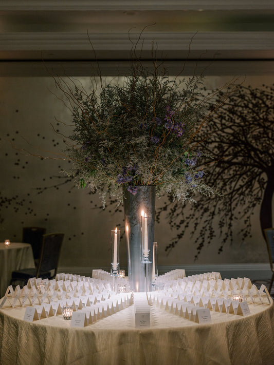 Entrance and Card Table Arrangement
